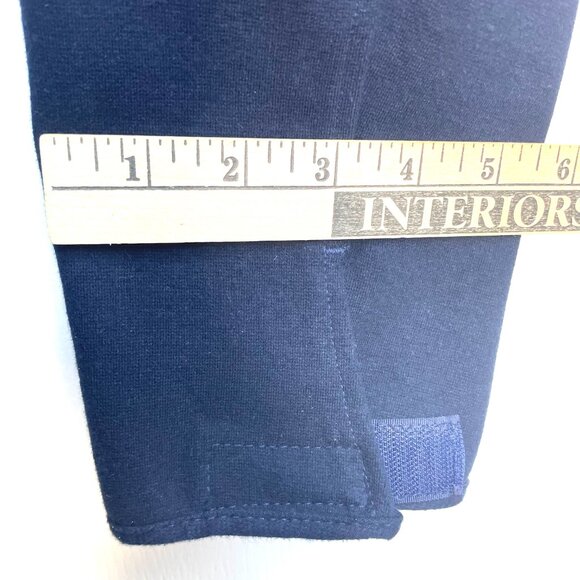 NEW The Elite Riding Breeches Oxer Size 32 Regular Navy Blue Cotton Lycra NWT - Picture 13 of 14